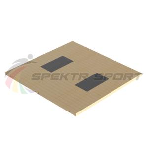Купить Помост тяжелоатлетический 3х3х0,1м, рез. амортизаторы 1х0,5х0,04м в Чкаловске 