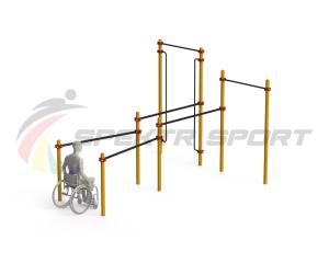 Купить Спортивный комплекс для инвалидов-колясочников WRK-D19_76mm в Чкаловске 
