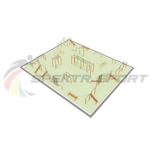 Купить Парковая площадка для Воркаут и WRK 3_76mm в Чкаловске 