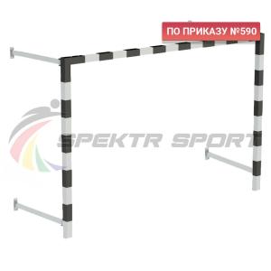 Купить Ворота мини-футбольные складные без сетки 2х3х0,5 м. (к-кт) в Чкаловске 