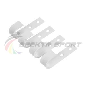 Купить Крюки подвесные (к-кт. 4 шт) для турника белые в Чкаловске 