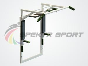 Купить Турник 3 в 1 на раме Оптимус разборный цв. белый в Чкаловске 
