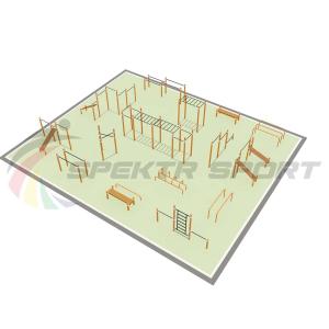 Купить Парковая площадка для Воркаут и WRK 5_76mm в Чкаловске 