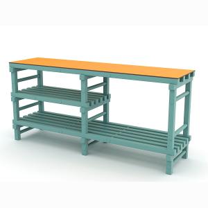 Купить Стол для бассейна, жесткий ПВХ, 1988х554х920 мм в Чкаловске 