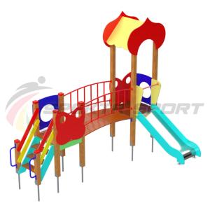 Купить Детский игровой комплекс Полянка ДИК 1603 в Чкаловске 