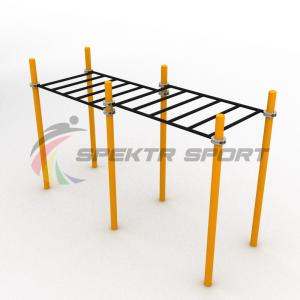 Купить Рукоход двухуровневый для Воркаут SP WRK-02_76mm в Чкаловске 