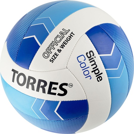Купить Мяч волейбольный Torres Simple Color любительский р.5 в Чкаловске 